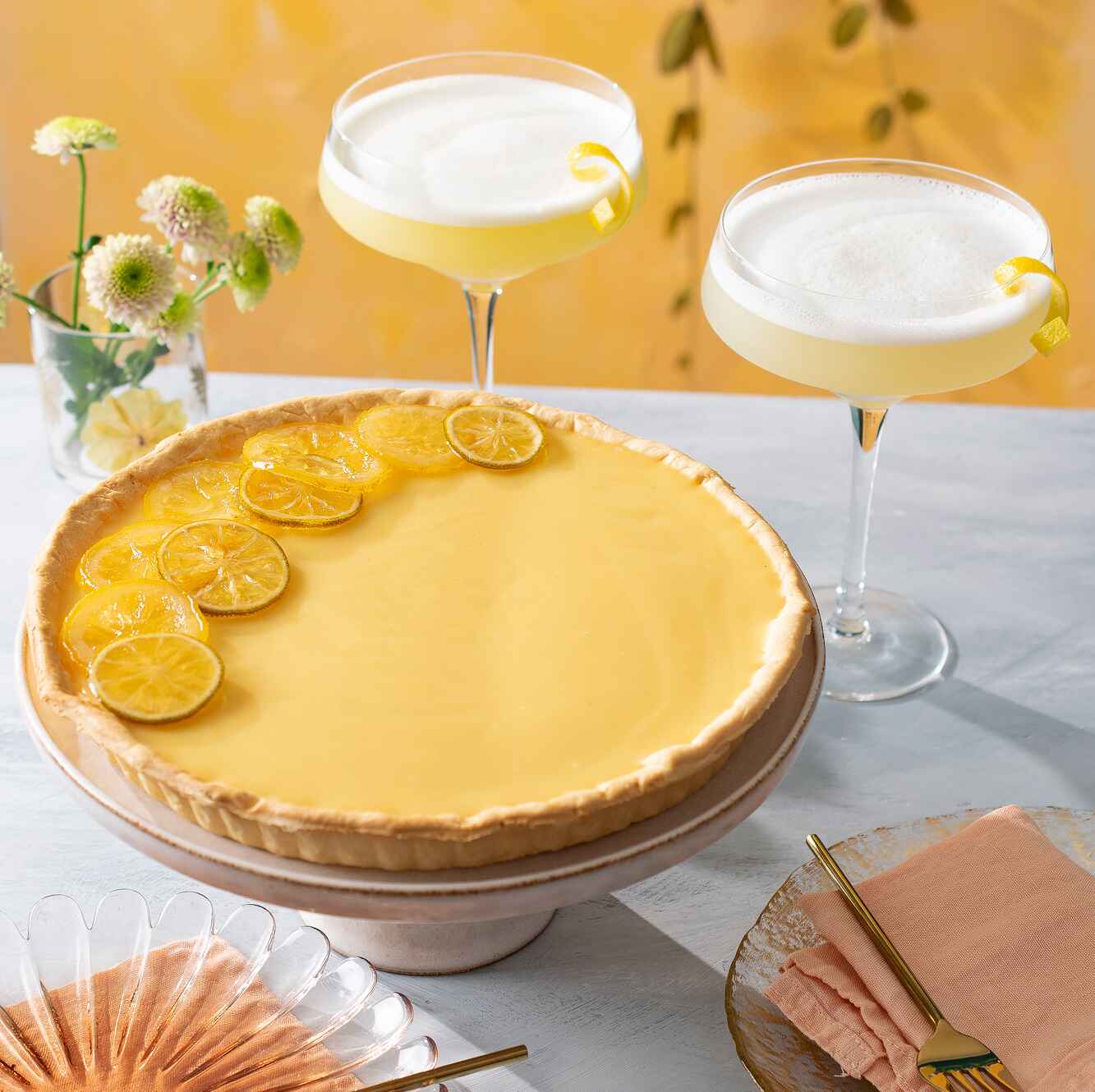 How to Make : Eden Mill Gin & Tonic Lemon Tart | White Wine Cask Aged Gin